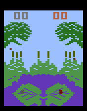 Frogs and Flies Title Screen